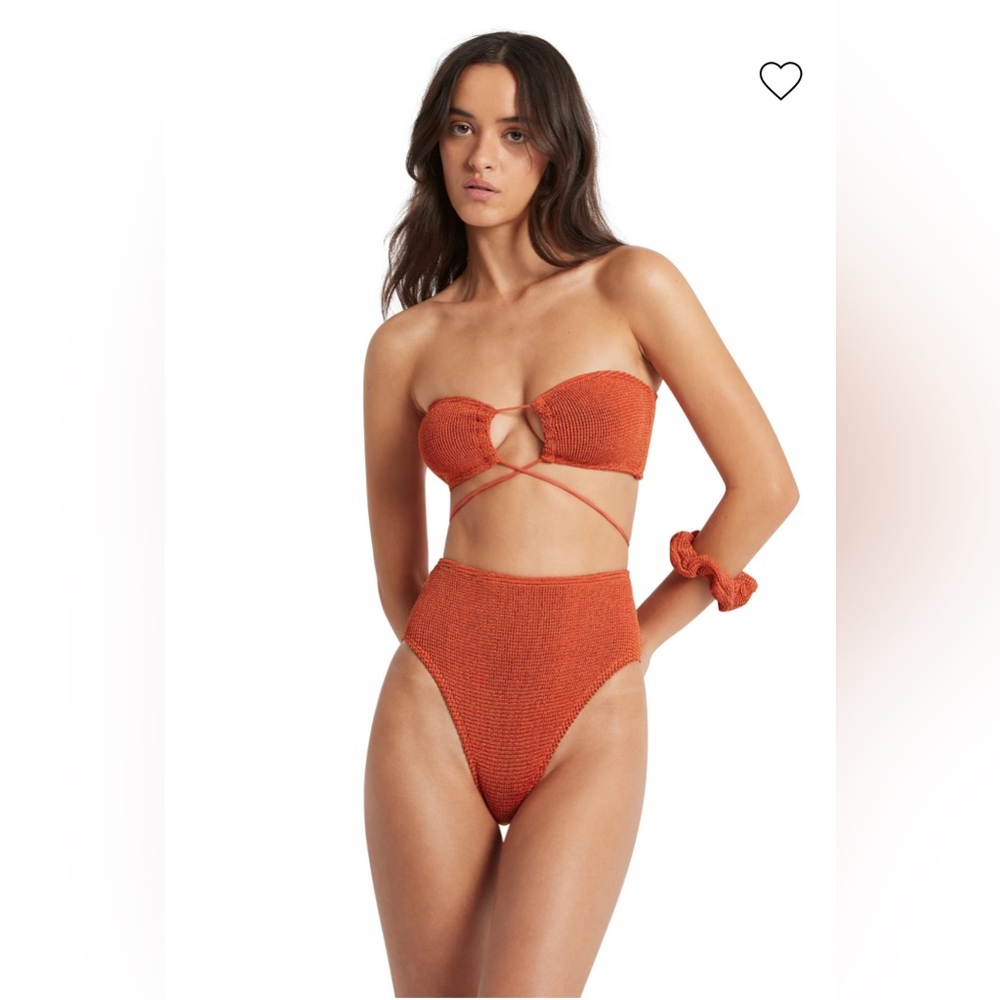 BOND-EYE Margarita High Waist Bikini Bottom, $95